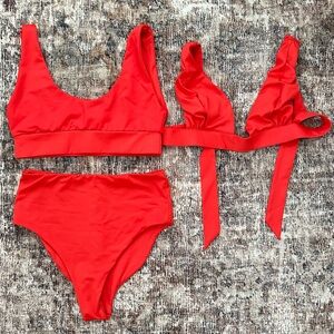 Londre Fiesta Red Swimsuit